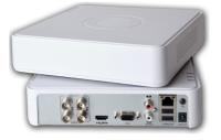 HIKVISION DS-7104HGHI-K1 4 KANAL AHD 4 kanal DVR, H.265, H.265+ sıkıştırma teknolojisi, 1 adet 10 Tb disk desteği - 1